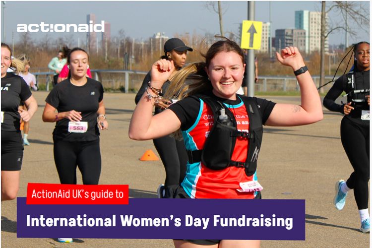 Women running in the Women's Run series