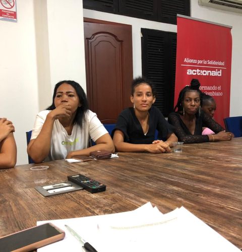 Focus group with the Women Leaders Association (ASMUL). Tumaco, 25 January, 2024
