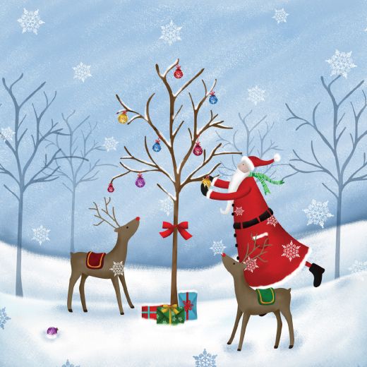 Christmas Cards, Help From The Reindeer 2025